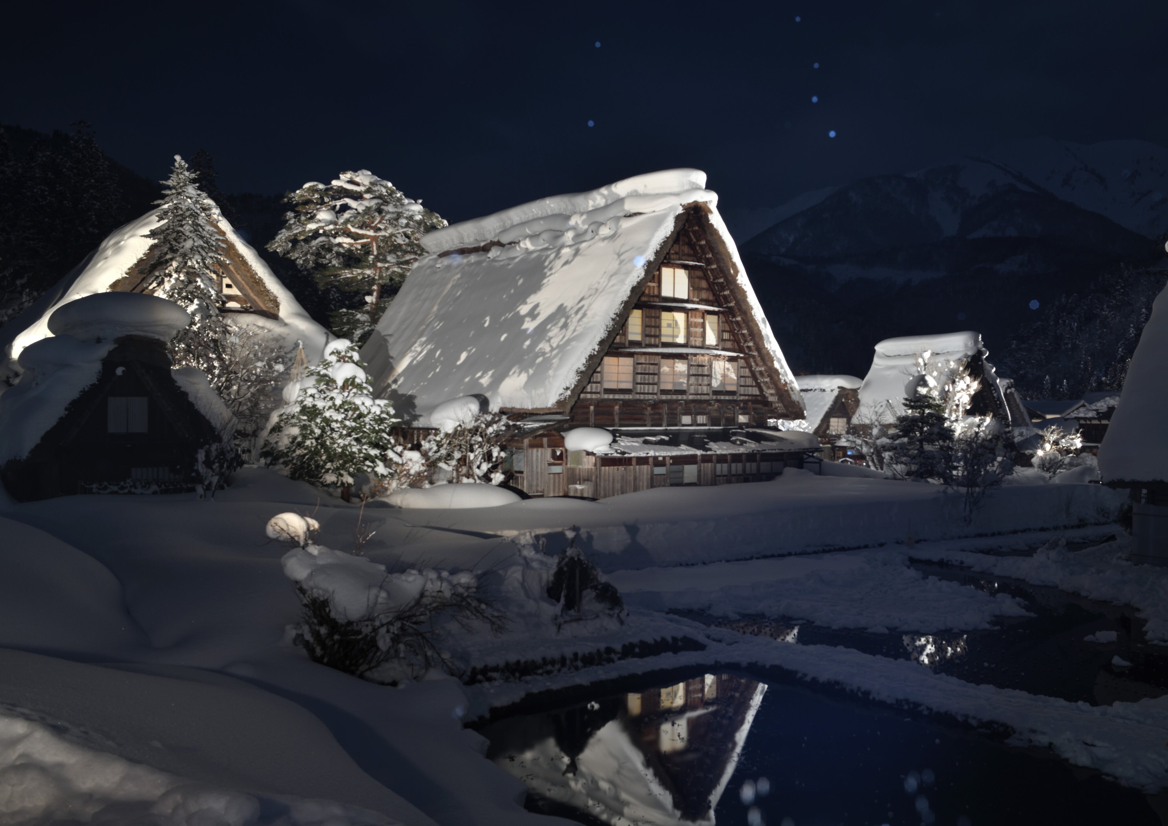 Shirakawa-go 2-Day Tour | Limited 4-Day Winter Light-Up 2026｜Takayama Heritage & Winter Illumination（Including tour guide）